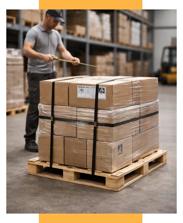 Упаковка и паллетирование грузов от 3635 р. | СетСервис-Фрз