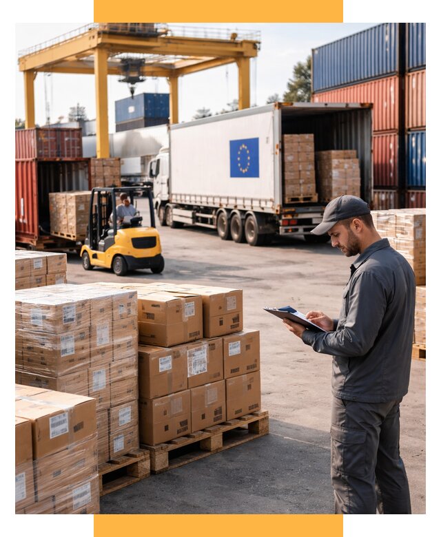 Доставка грузов из Европы от 12462 р., логистика СетСервис-Фрз