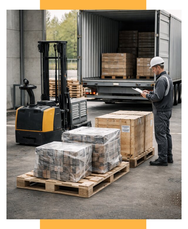 Доставка оборудования из Европы под ключ от 46733 р. | СетСервис-Фрз