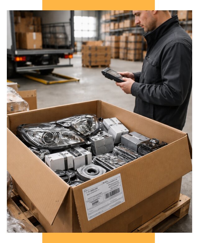 Доставка автозапчастей из Европы под ключ от 12981 р. | СетСервис-Фрз