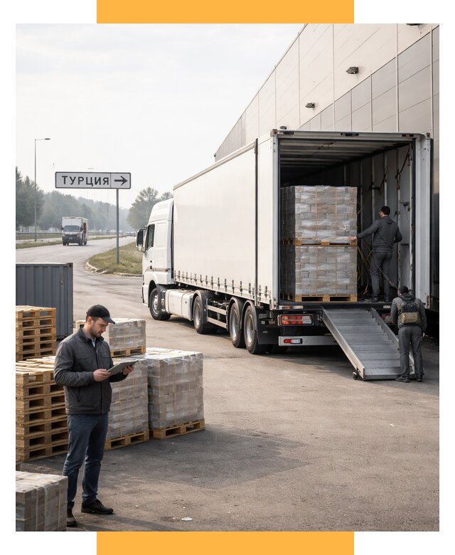 Автоперевозки и доставка фурой из Турции от 124620 р. | СетСервис-Фрз