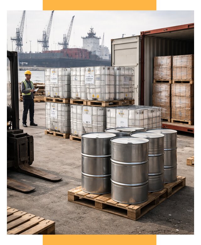 Доставка химического сырья из Индии от 259625 р. | СетСервис-Фрз