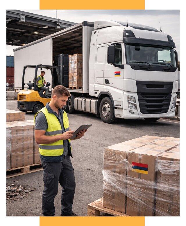 Автоперевозки из Армении от 98658 р. — услуги СетСервис-Фрз