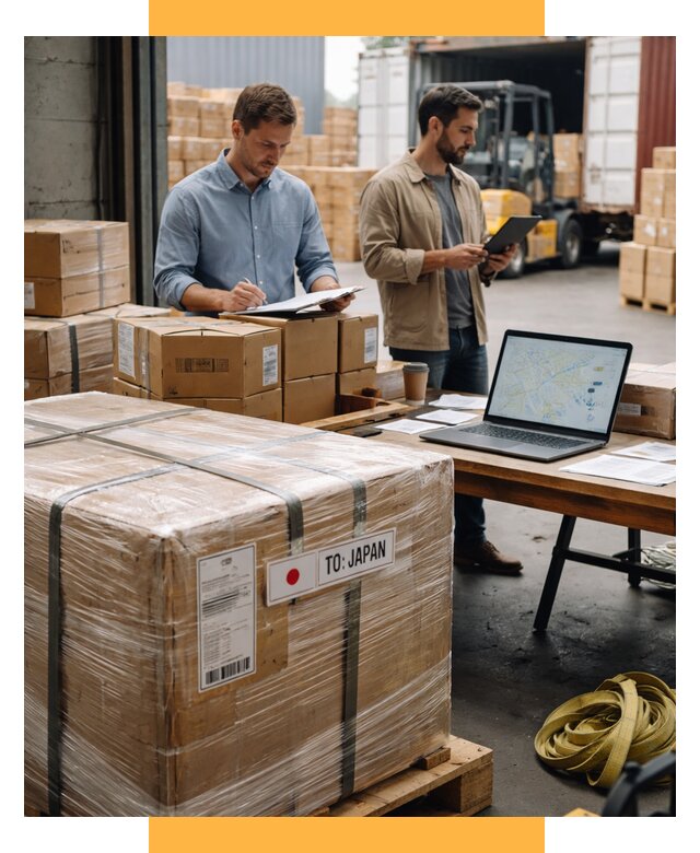 Доставка грузов в Японию от 25963 р., логистика СетСервис-Фрз