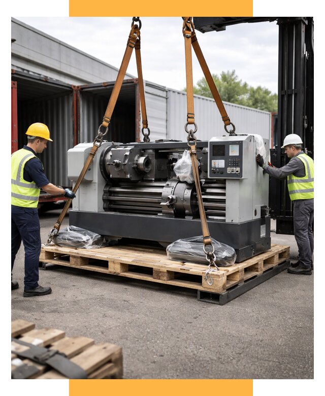 Перевозка станков и таможня от 62310 р. | СетСервис-Фрз логистика