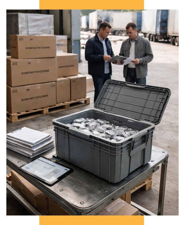 Перевозка комплектующих из Китая от 6750 р. | СетСервис-Фрз