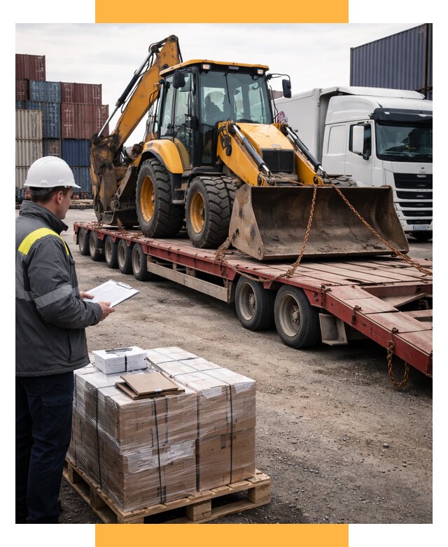 Международная перевозка спецтехники от 46733 р., СетСервис-Фрз