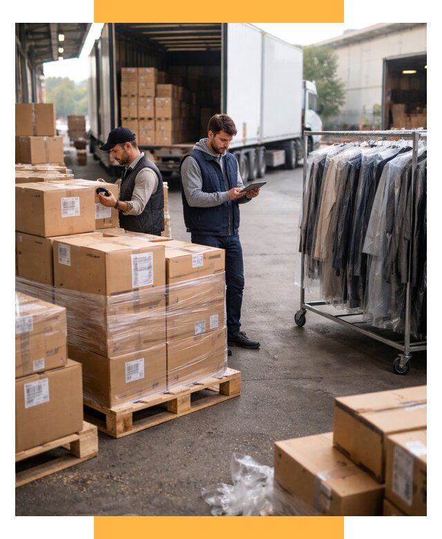 Перевозка и доставка одежды из Китая от 7789 р., СетСервис-Фрз