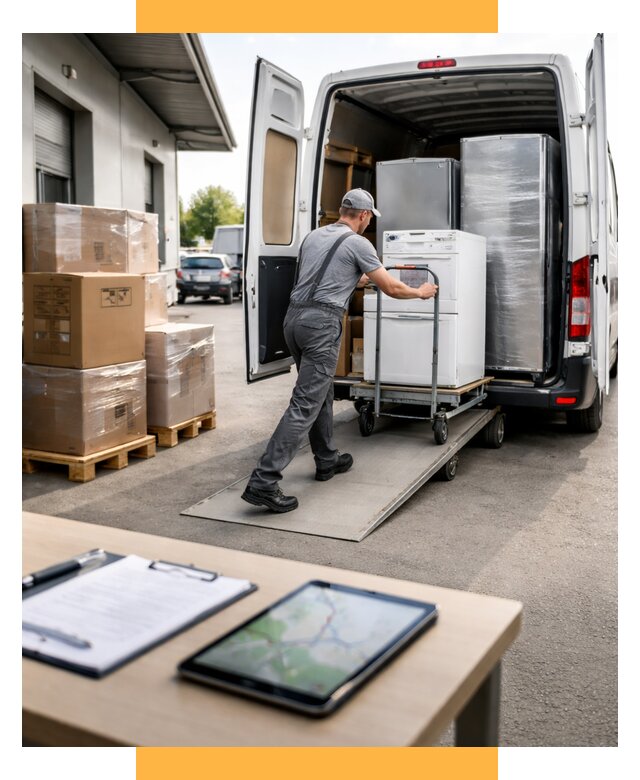 Перевозка бытовой техники от 6750 р. - логистика СетСервис-Фрз