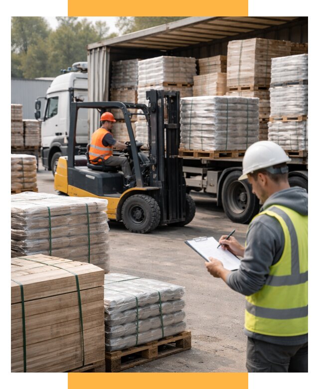 Перевозка строительных материалов от 5712 р. | СетСервис-Фрз