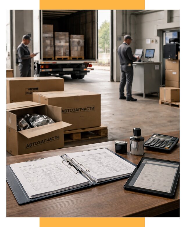 Таможенное оформление автозапчастей под ключ от 8827 р., СетСервис-Фрз