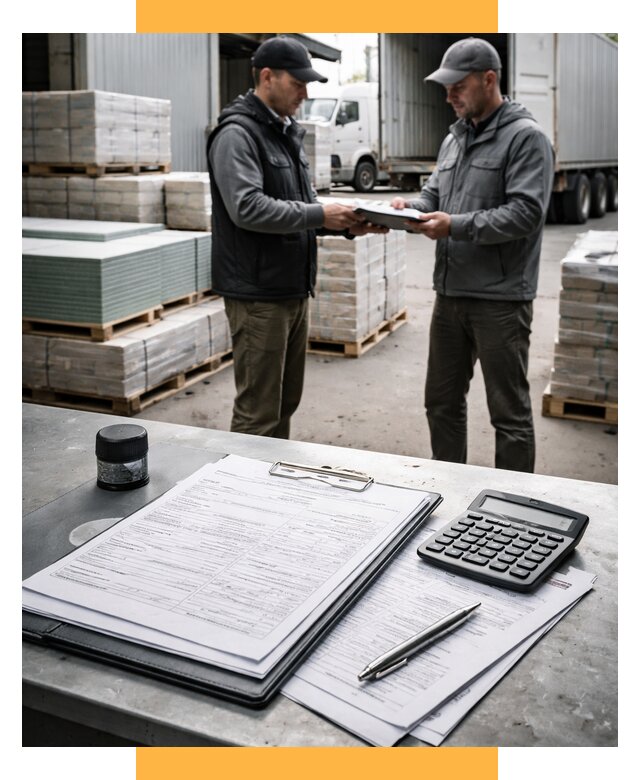 Таможенное оформление стройматериалов от 8827 р. | СетСервис-Фрз